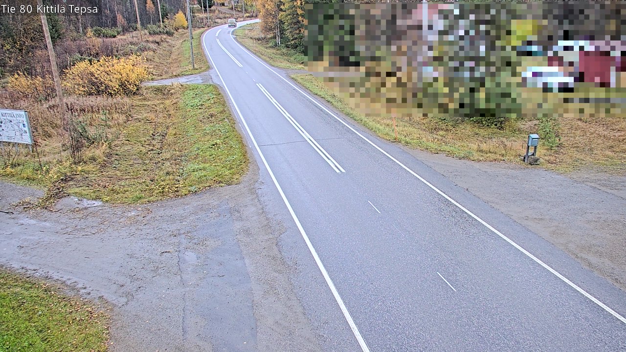 Kelikamerat Kuva Tie 80 Kittilä, Tepsa, Kittilä, Lappi