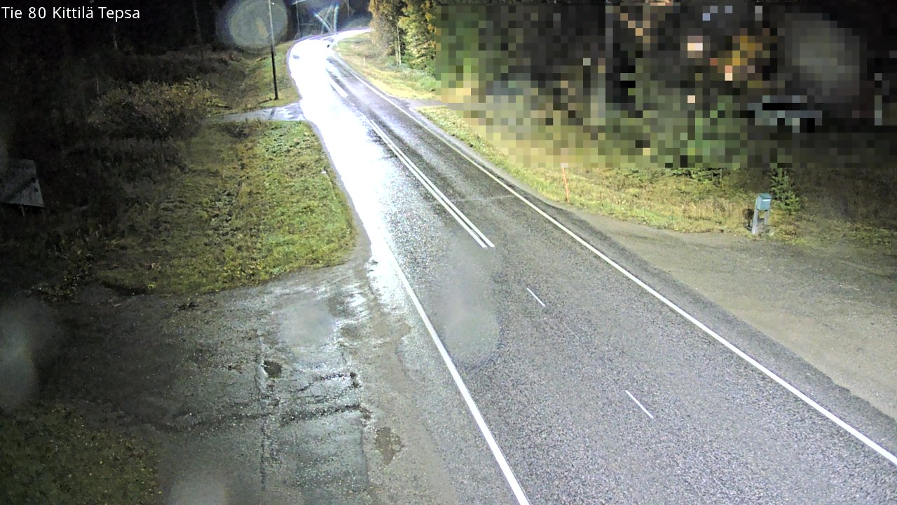Kelikamerat Kuva Tie 80 Kittilä, Tepsa, Kittilä, Lappi