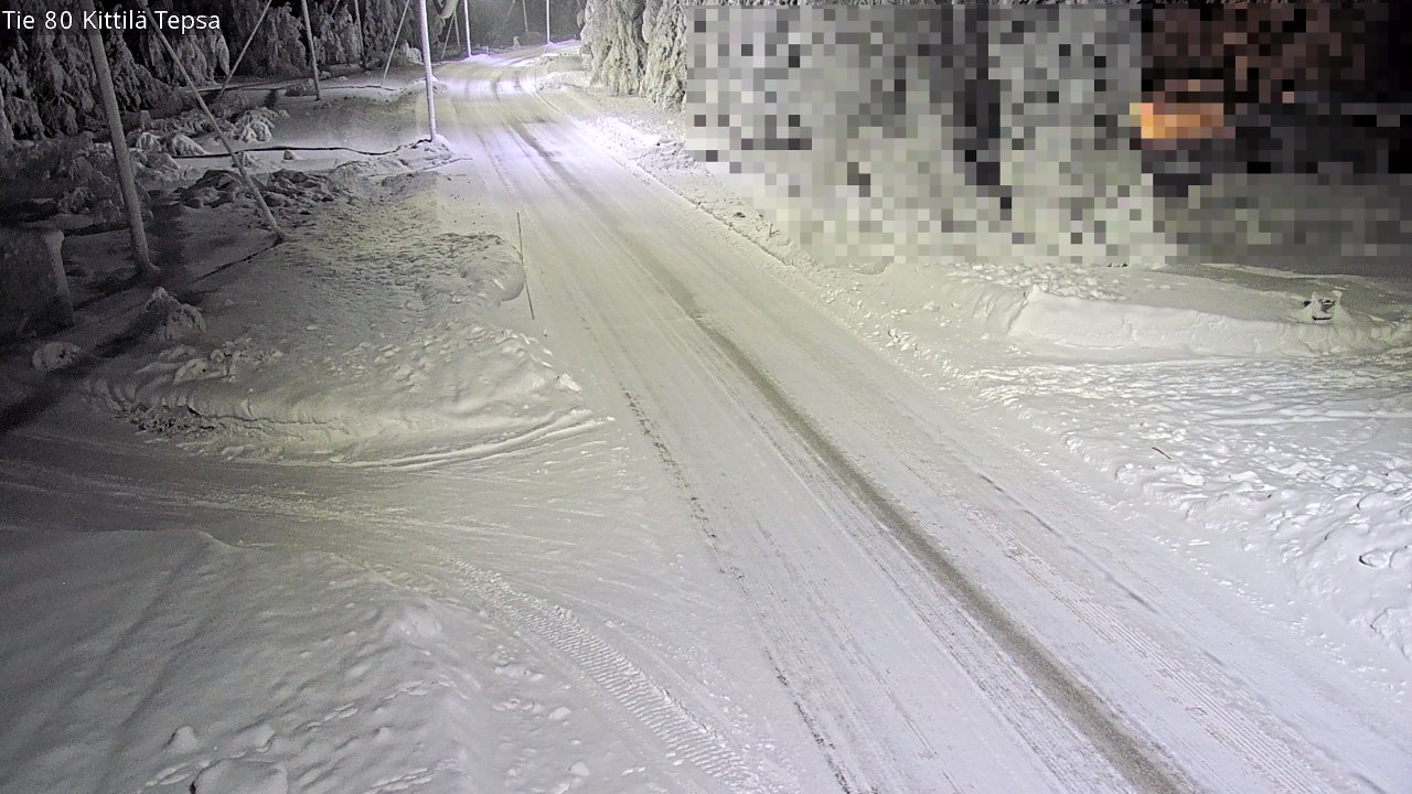 Kelikamerat Kuva Tie 80 Kittilä, Tepsa, Kittilä, Lappi