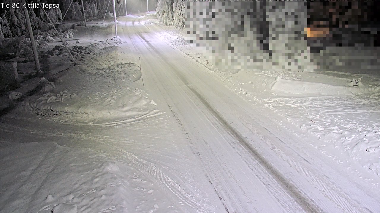 Kelikamerat Kuva Tie 80 Kittilä, Tepsa, Kittilä, Lappi