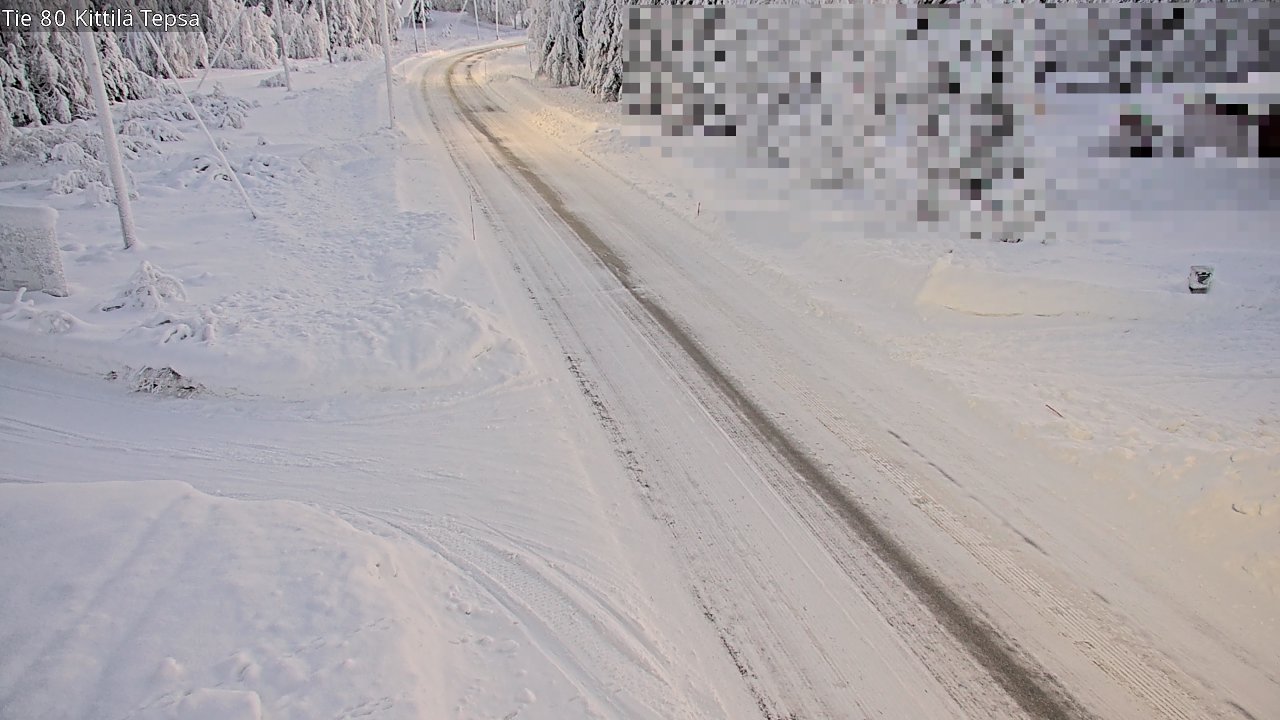 Kelikamerat Kuva Tie 80 Kittilä, Tepsa, Kittilä, Lappi