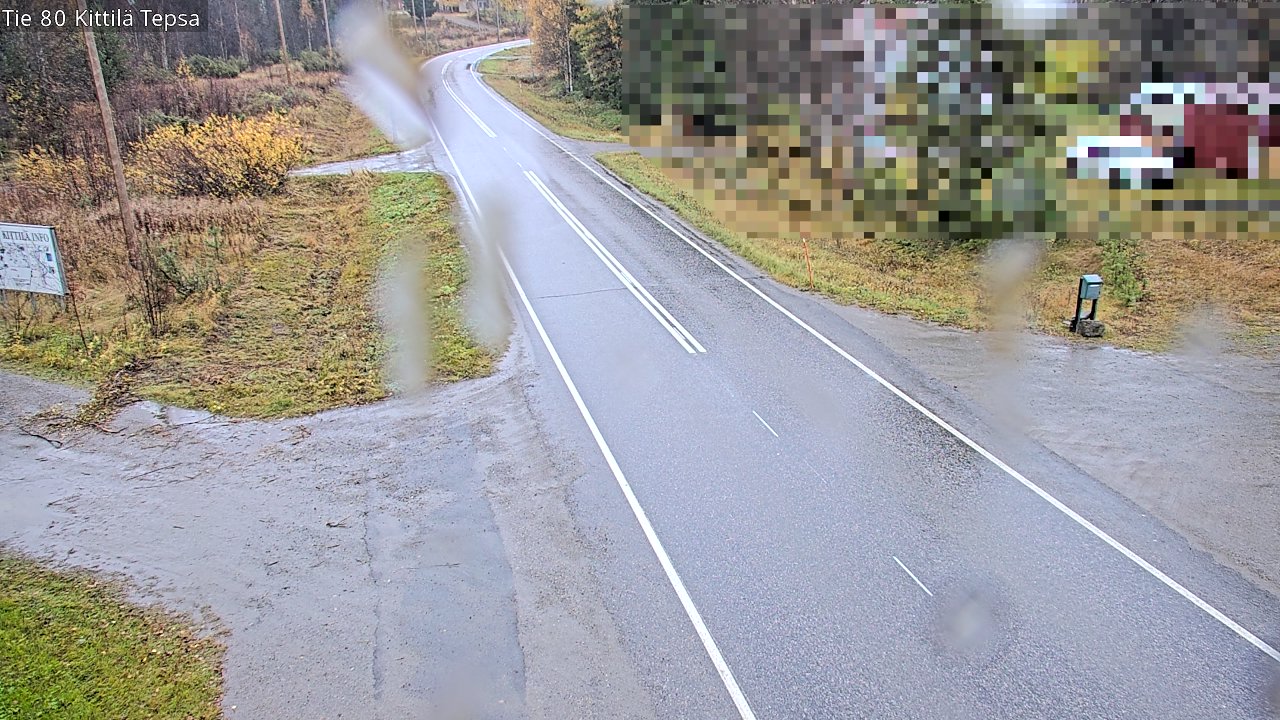Weather Camera Image Road 80 Kittilä, Tepsa, Kittilä, Lappi