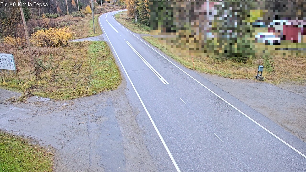 Kelikamerat Kuva Tie 80 Kittilä, Tepsa, Kittilä, Lappi