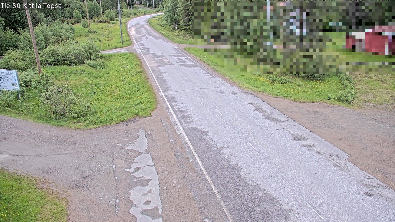 Kelikamerat Kuva Tie 80 Kittilä, Tepsa, Kittilä, Lappi