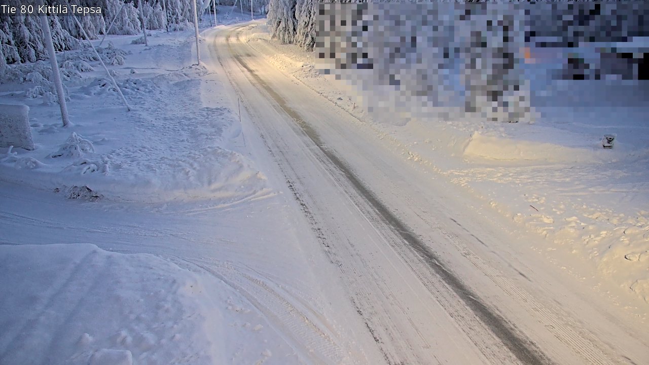Kelikamerat Kuva Tie 80 Kittilä, Tepsa, Kittilä, Lappi