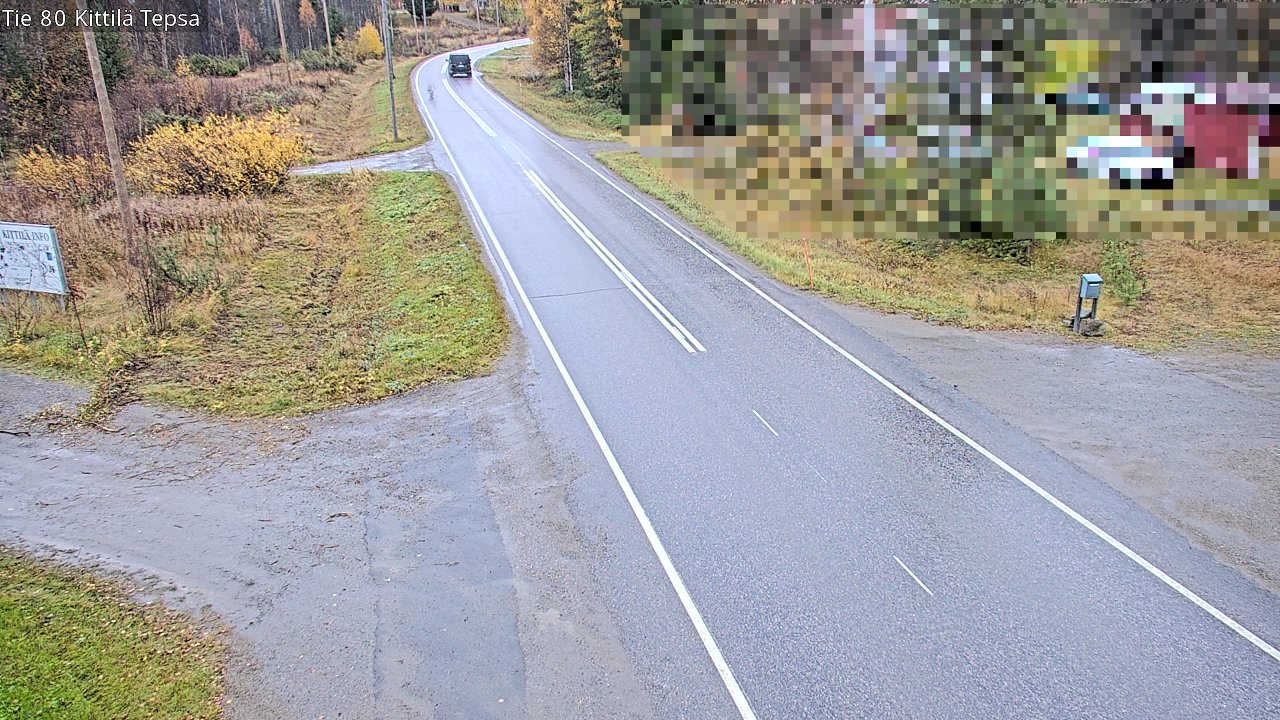 Kelikamerat Kuva Tie 80 Kittilä, Tepsa, Kittilä, Lappi