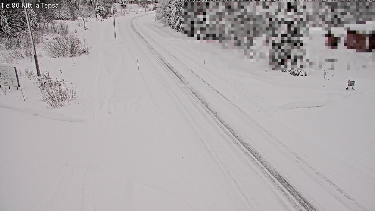 Kelikamerat Kuva Tie 80 Kittilä, Tepsa, Kittilä, Lappi