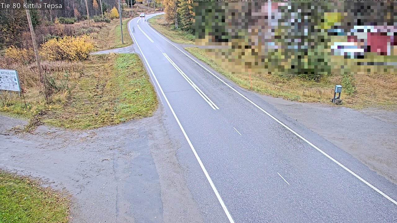 Kelikamerat Kuva Tie 80 Kittilä, Tepsa, Kittilä, Lappi