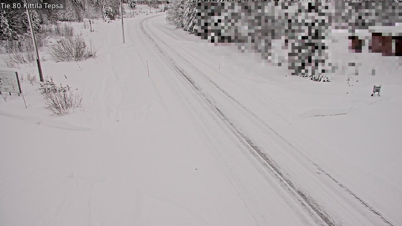 Kelikamerat Kuva Tie 80 Kittilä, Tepsa, Kittilä, Lappi