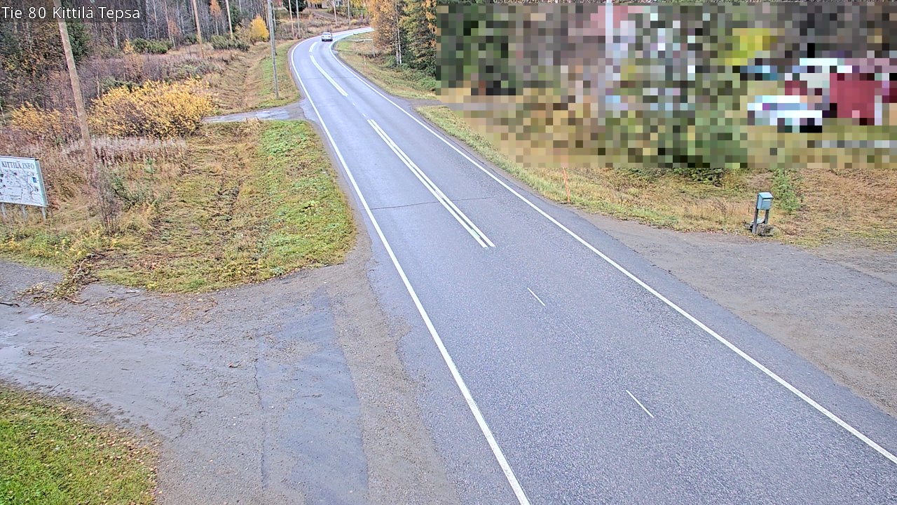 Kelikamerat Kuva Tie 80 Kittilä, Tepsa, Kittilä, Lappi