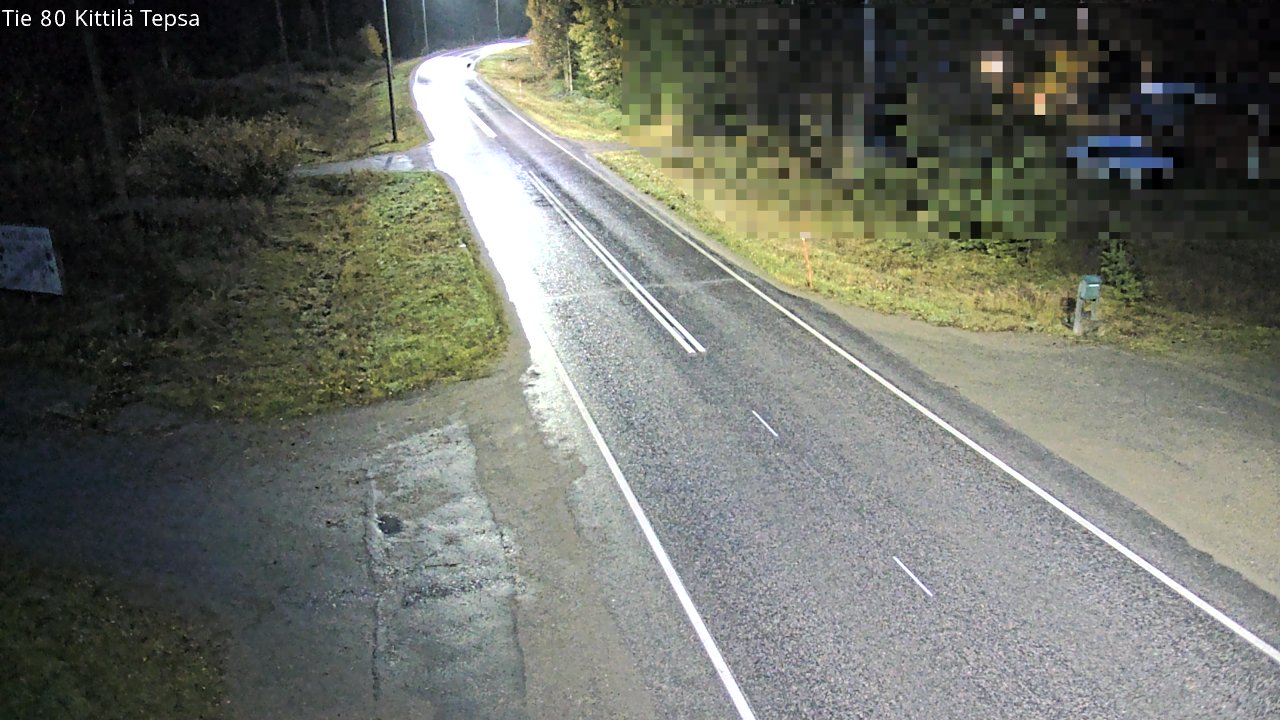 Kelikamerat Kuva Tie 80 Kittilä, Tepsa, Kittilä, Lappi