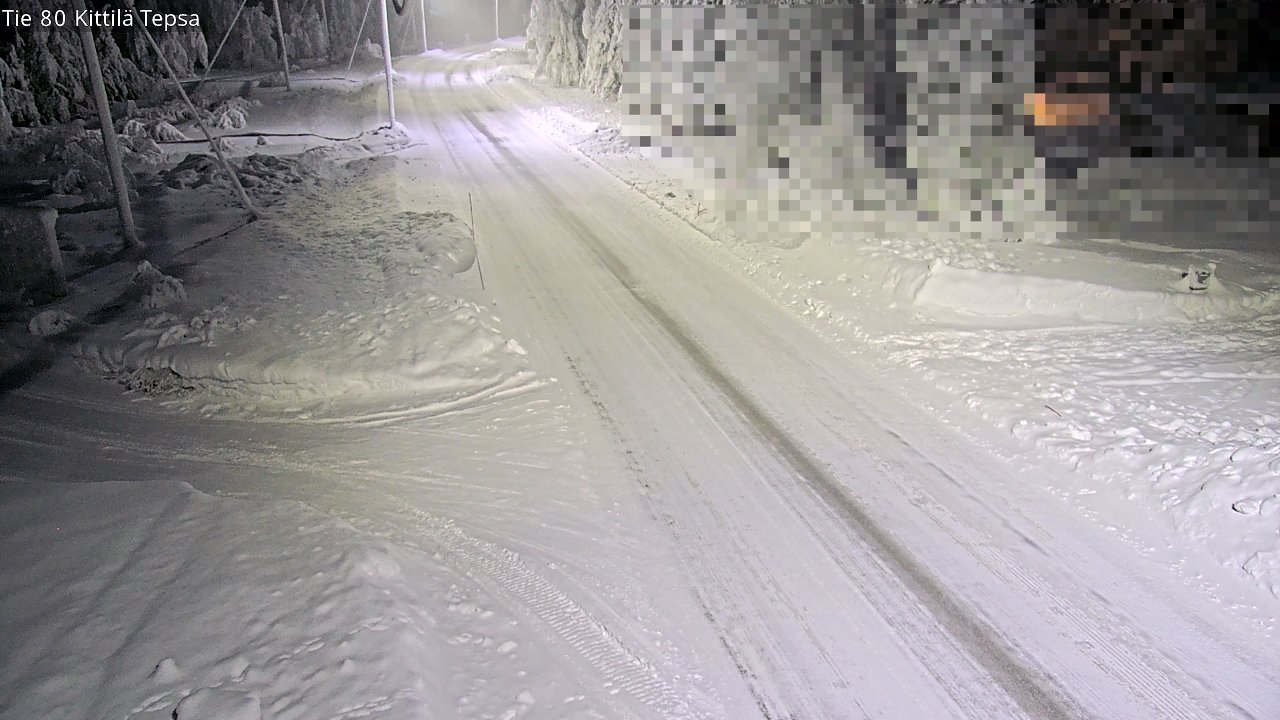 Kelikamerat Kuva Tie 80 Kittilä, Tepsa, Kittilä, Lappi