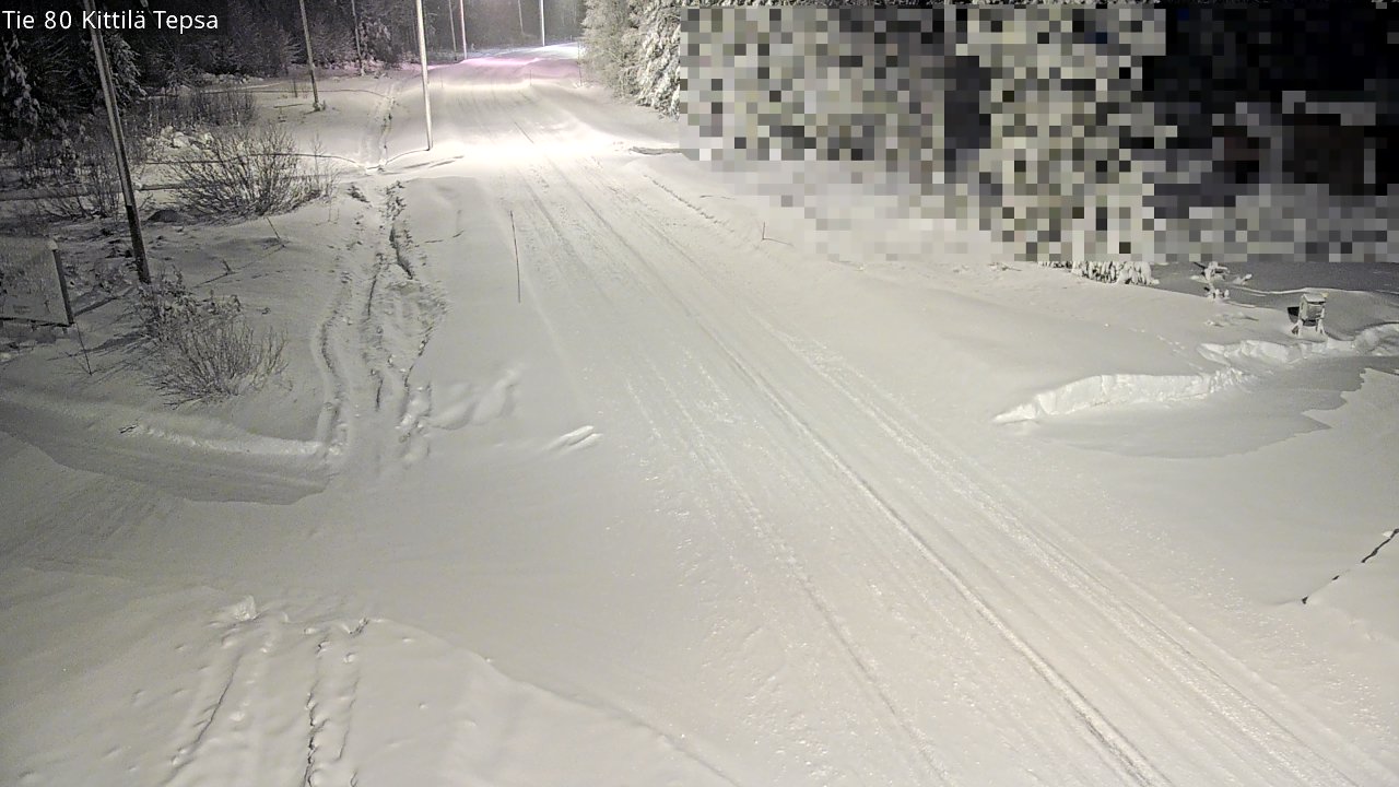 Kelikamerat Kuva Tie 80 Kittilä, Tepsa, Kittilä, Lappi