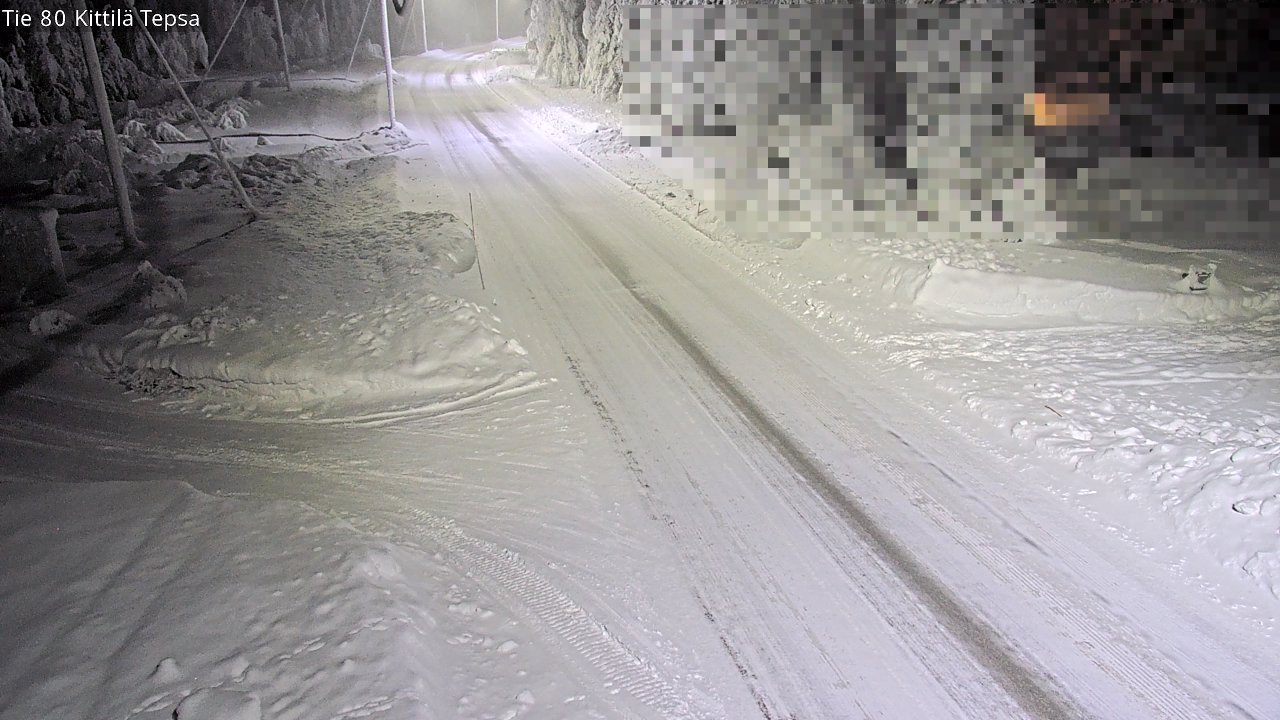 Kelikamerat Kuva Tie 80 Kittilä, Tepsa, Kittilä, Lappi