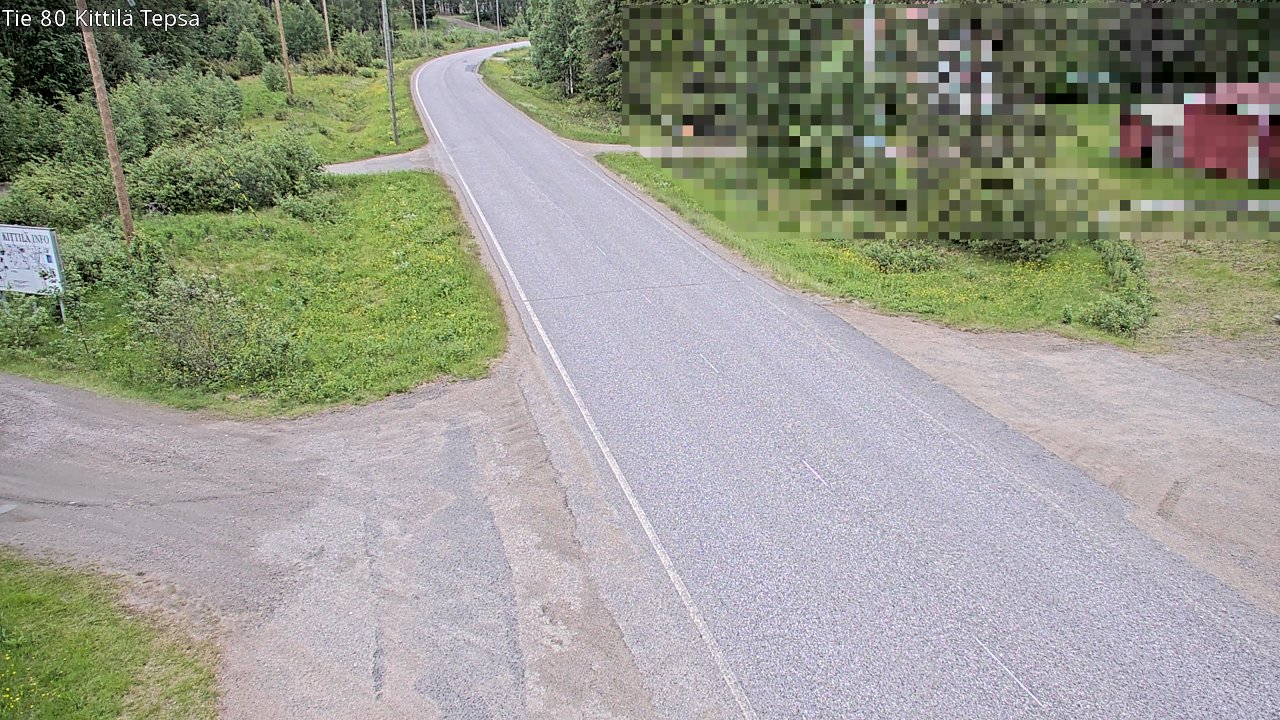 Kelikamerat Kuva Tie 80 Kittilä, Tepsa, Kittilä, Lappi