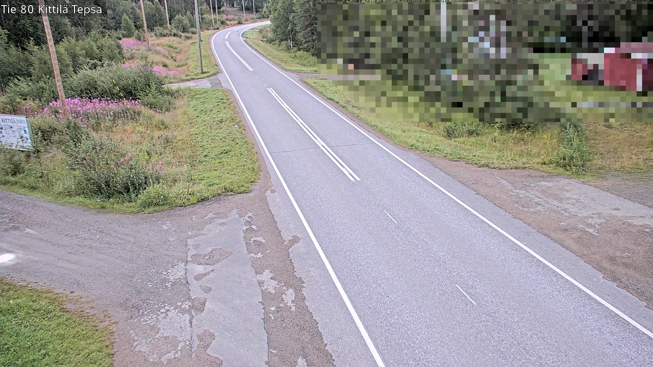 Kelikamerat Kuva Tie 80 Kittilä, Tepsa, Kittilä, Lappi