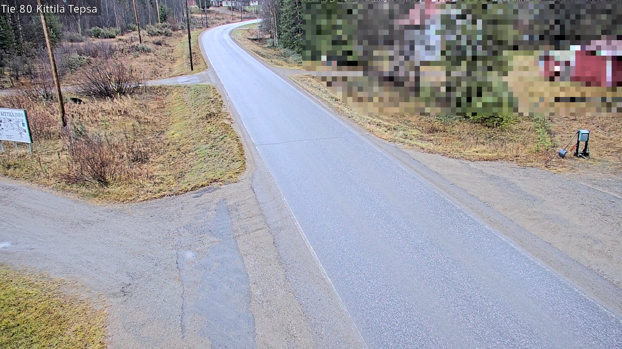 Kelikamerat Kuva Tie 80 Kittilä, Tepsa, Kittilä, Lappi