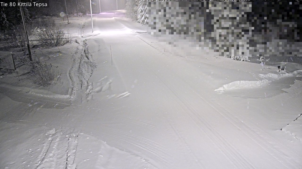 Kelikamerat Kuva Tie 80 Kittilä, Tepsa, Kittilä, Lappi