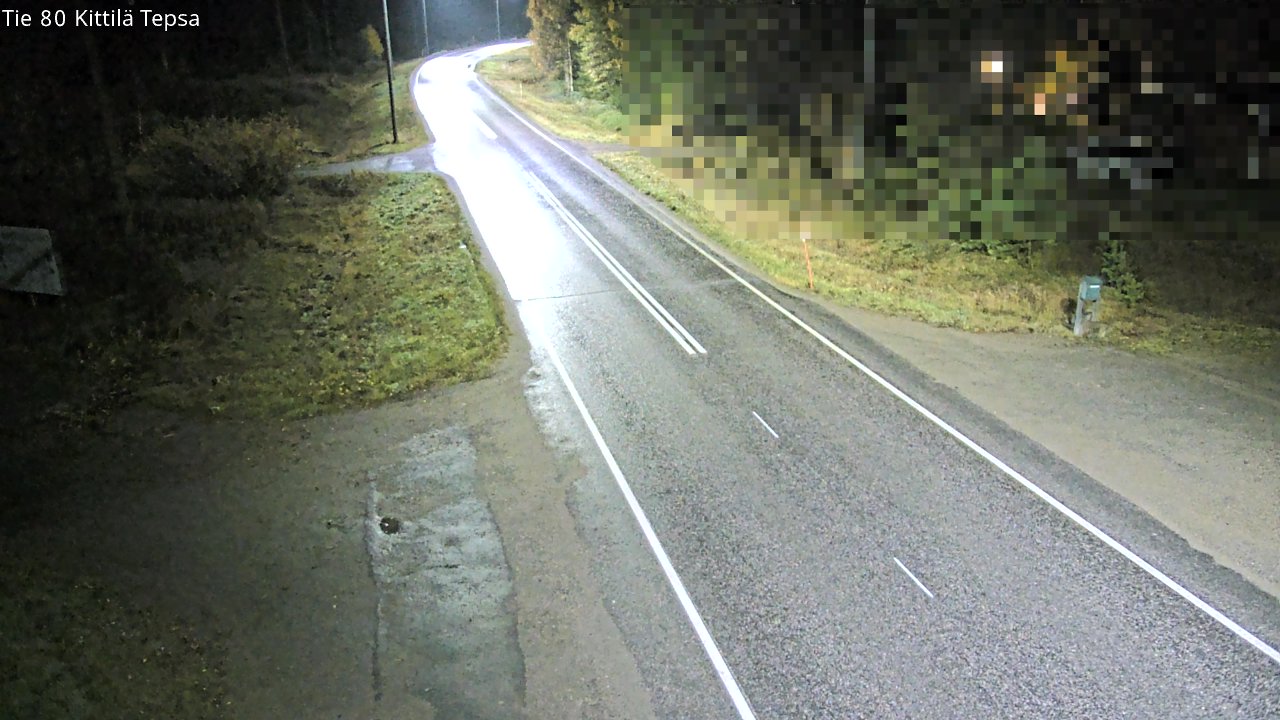 Kelikamerat Kuva Tie 80 Kittilä, Tepsa, Kittilä, Lappi