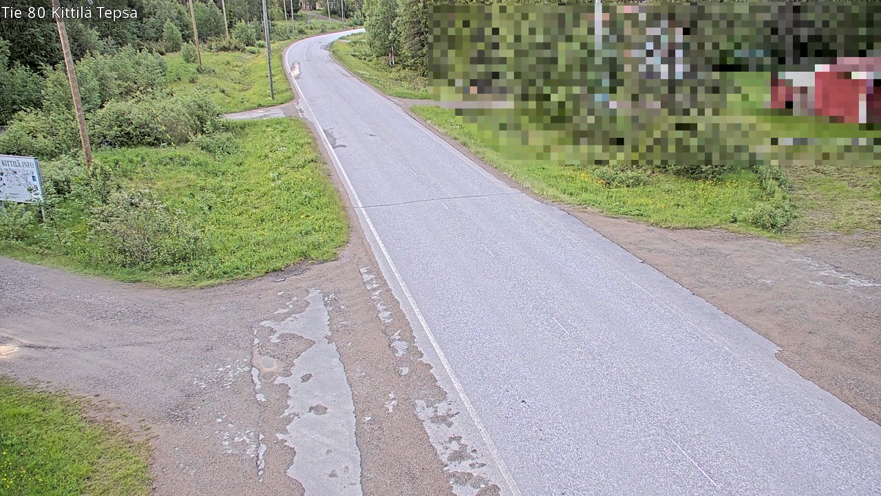 Kelikamerat Kuva Tie 80 Kittilä, Tepsa, Kittilä, Lappi