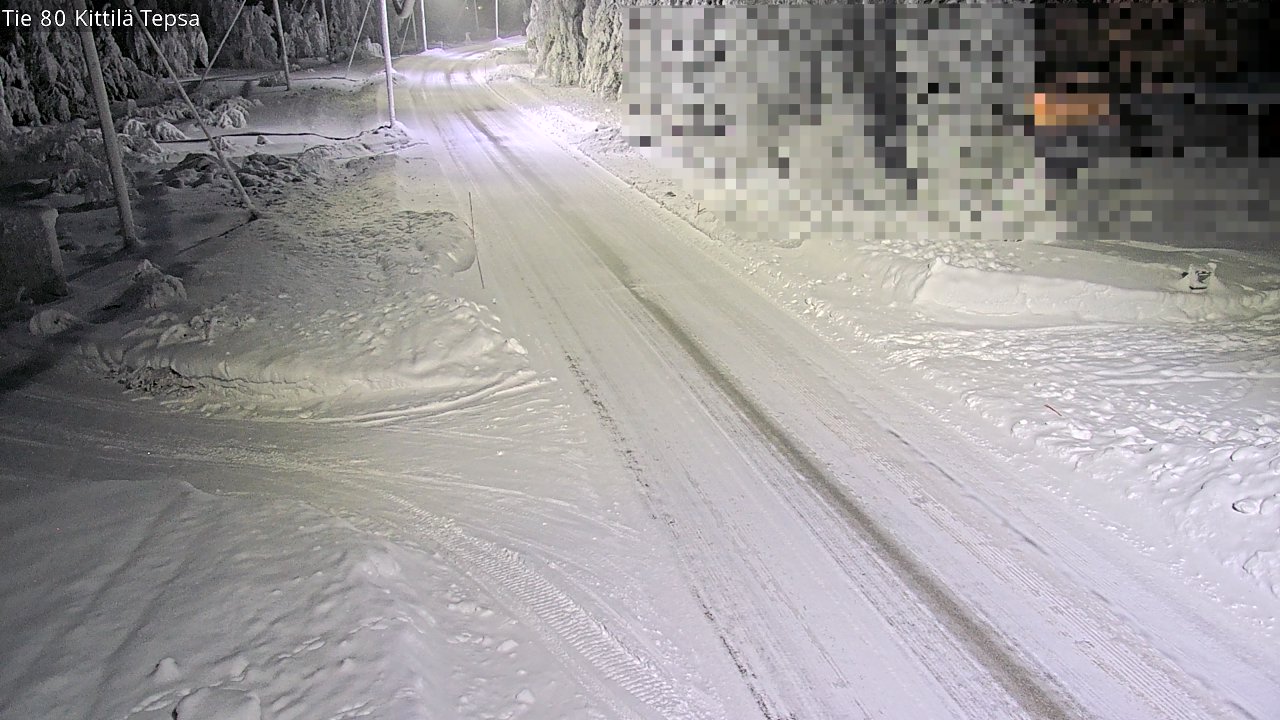 Kelikamerat Kuva Tie 80 Kittilä, Tepsa, Kittilä, Lappi