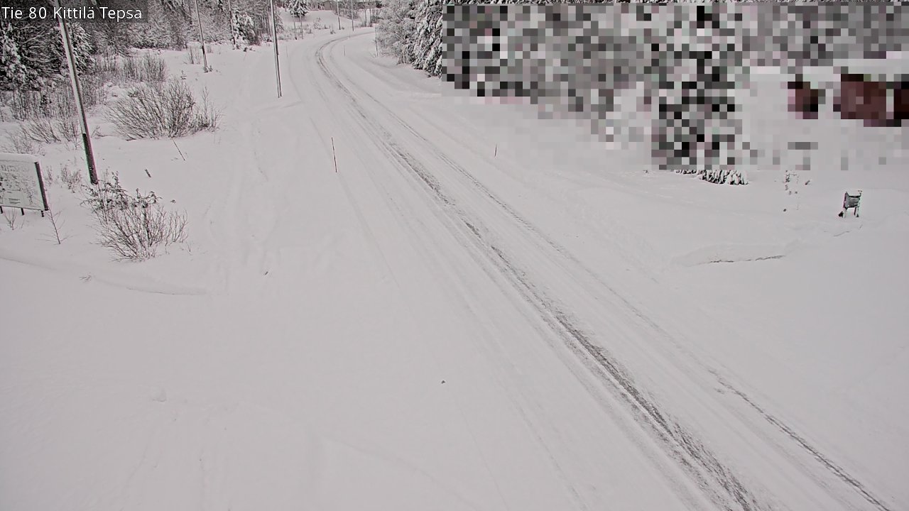 Kelikamerat Kuva Tie 80 Kittilä, Tepsa, Kittilä, Lappi