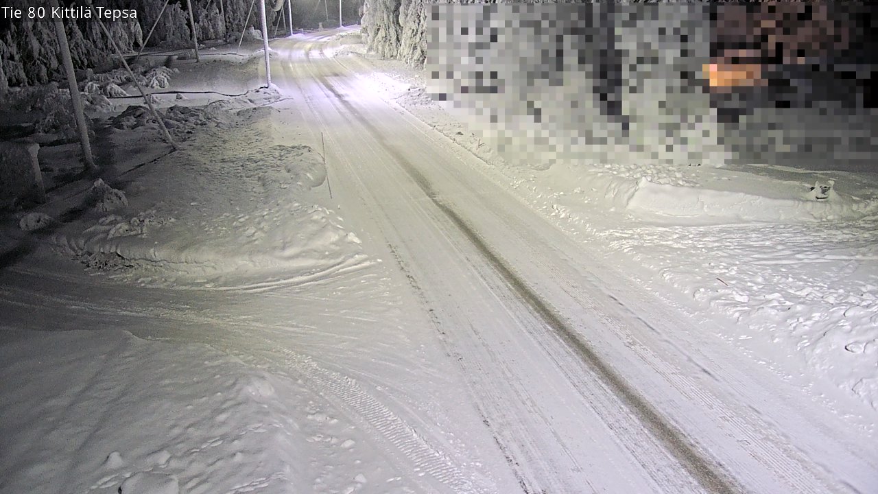 Kelikamerat Kuva Tie 80 Kittilä, Tepsa, Kittilä, Lappi