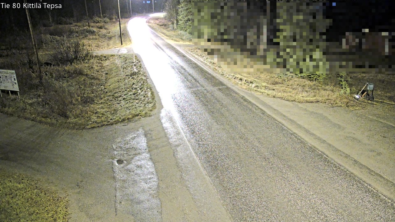 Kelikamerat Kuva Tie 80 Kittilä, Tepsa, Kittilä, Lappi