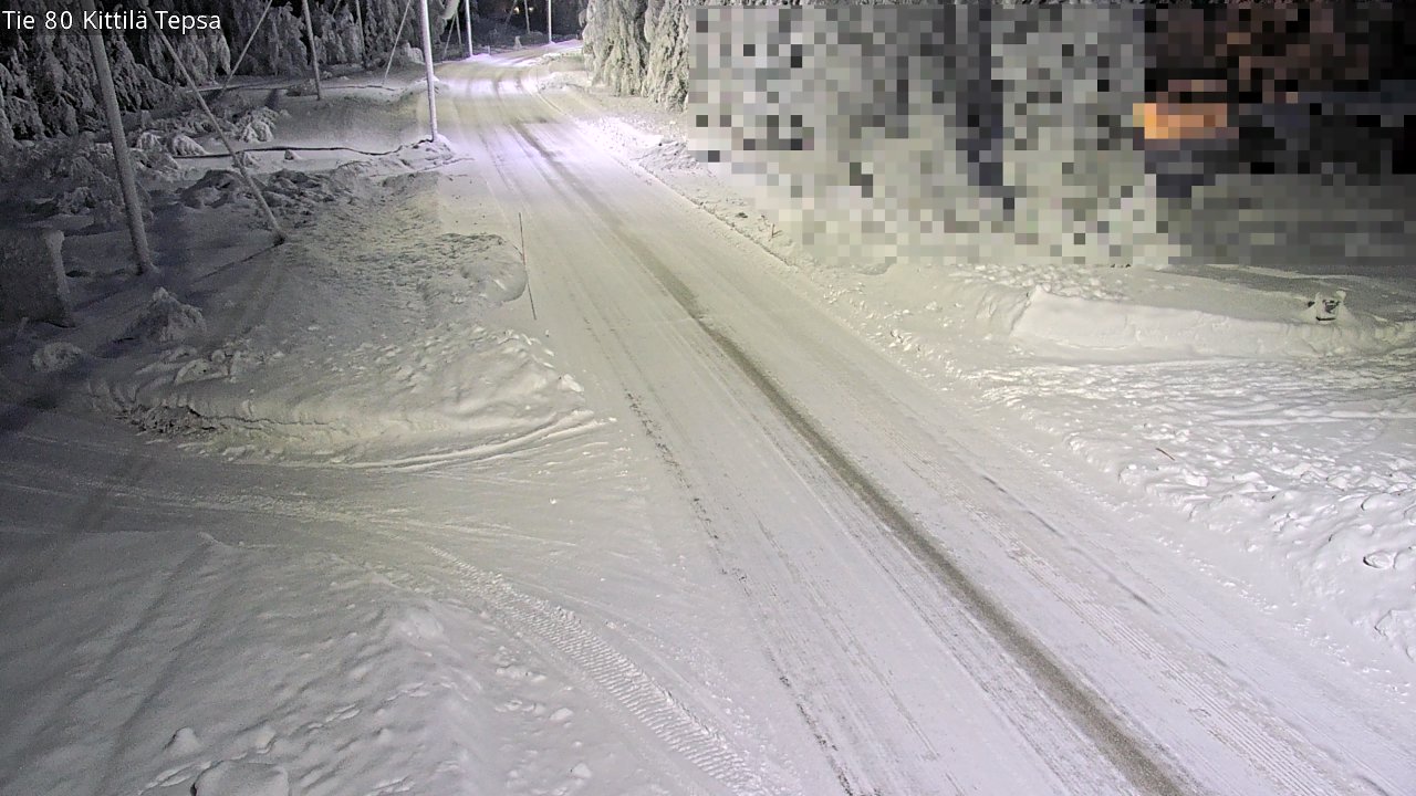 Kelikamerat Kuva Tie 80 Kittilä, Tepsa, Kittilä, Lappi