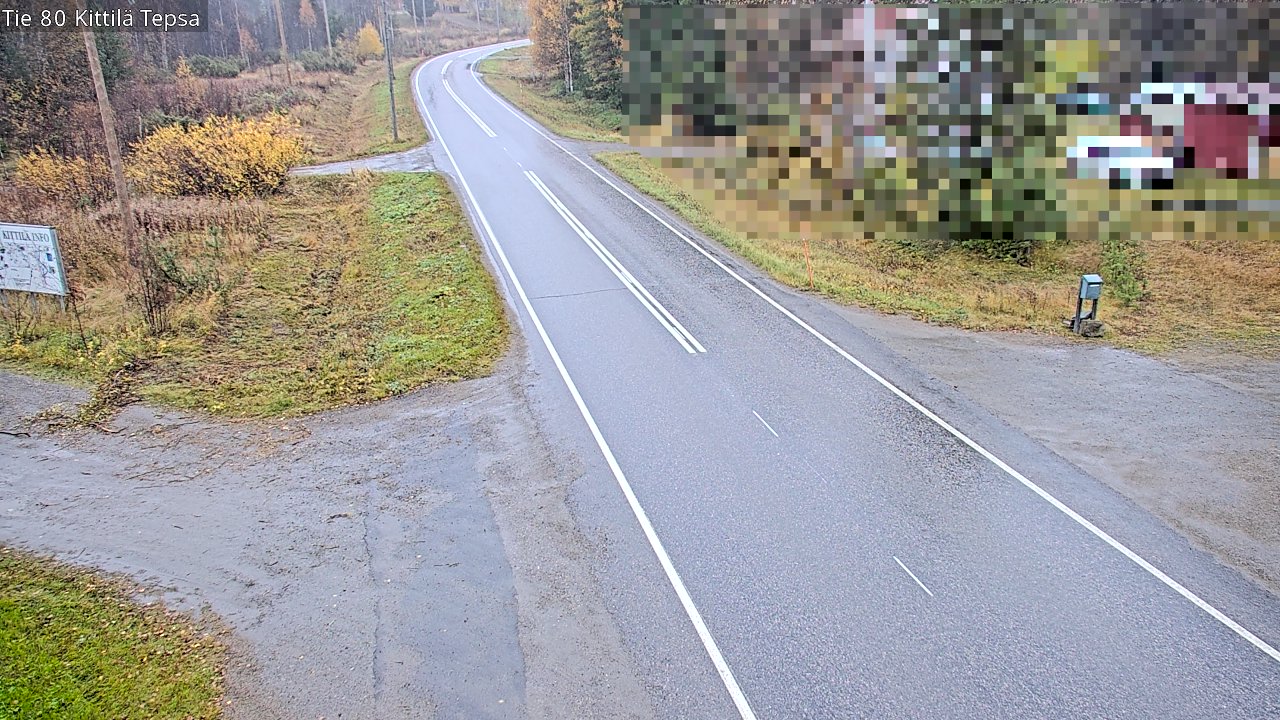 Kelikamerat Kuva Tie 80 Kittilä, Tepsa, Kittilä, Lappi
