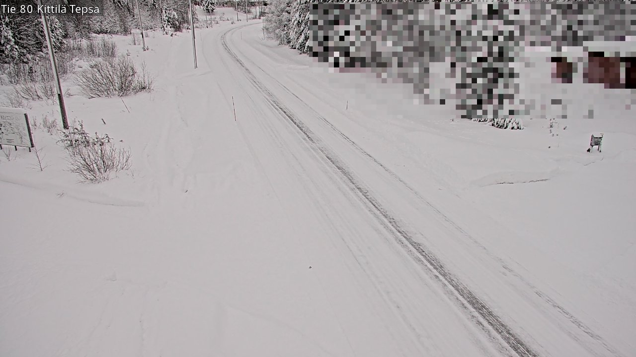 Kelikamerat Kuva Tie 80 Kittilä, Tepsa, Kittilä, Lappi