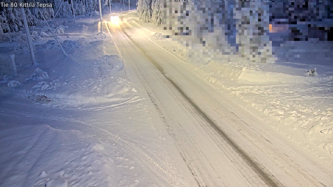 Kelikamerat Kuva Tie 80 Kittilä, Tepsa, Kittilä, Lappi