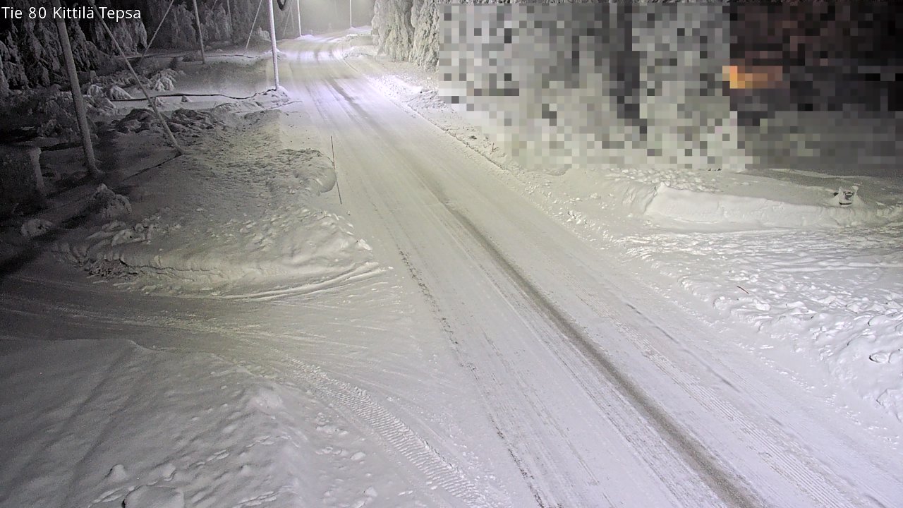 Kelikamerat Kuva Tie 80 Kittilä, Tepsa, Kittilä, Lappi