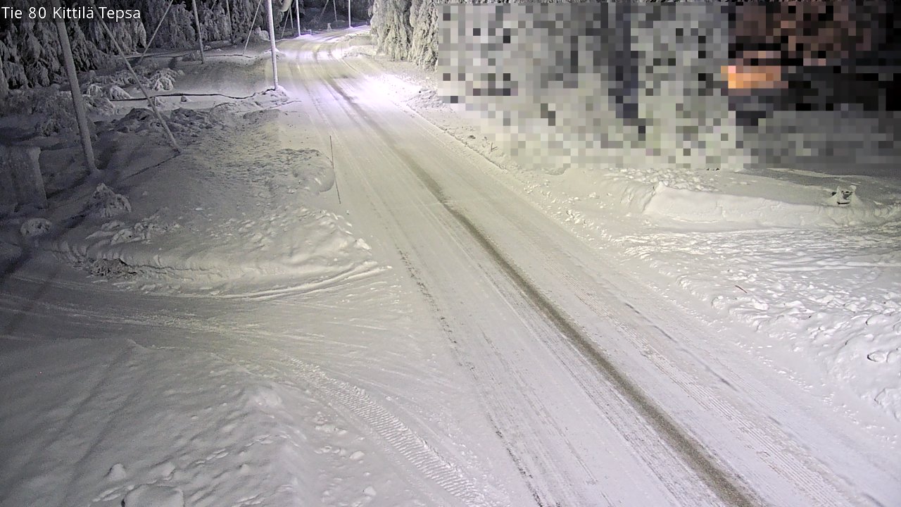 Kelikamerat Kuva Tie 80 Kittilä, Tepsa, Kittilä, Lappi