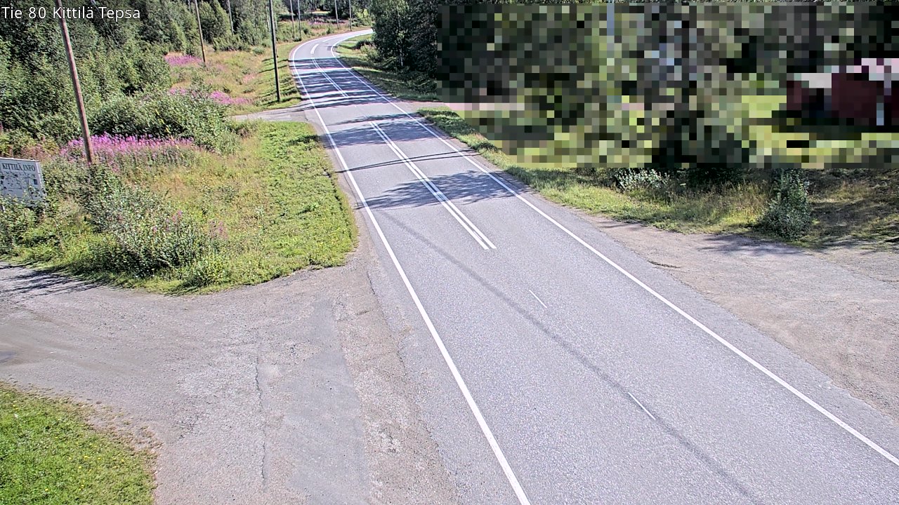 Kelikamerat Kuva Tie 80 Kittilä, Tepsa, Kittilä, Lappi