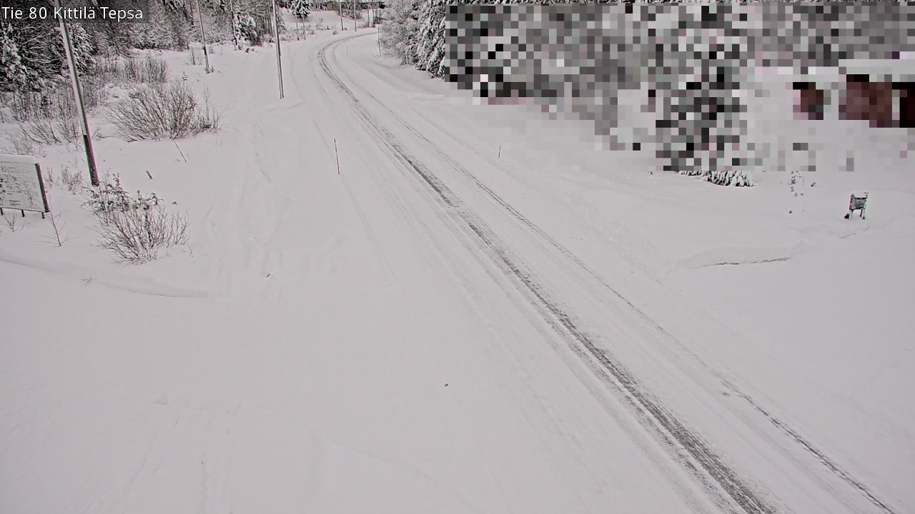 Kelikamerat Kuva Tie 80 Kittilä, Tepsa, Kittilä, Lappi