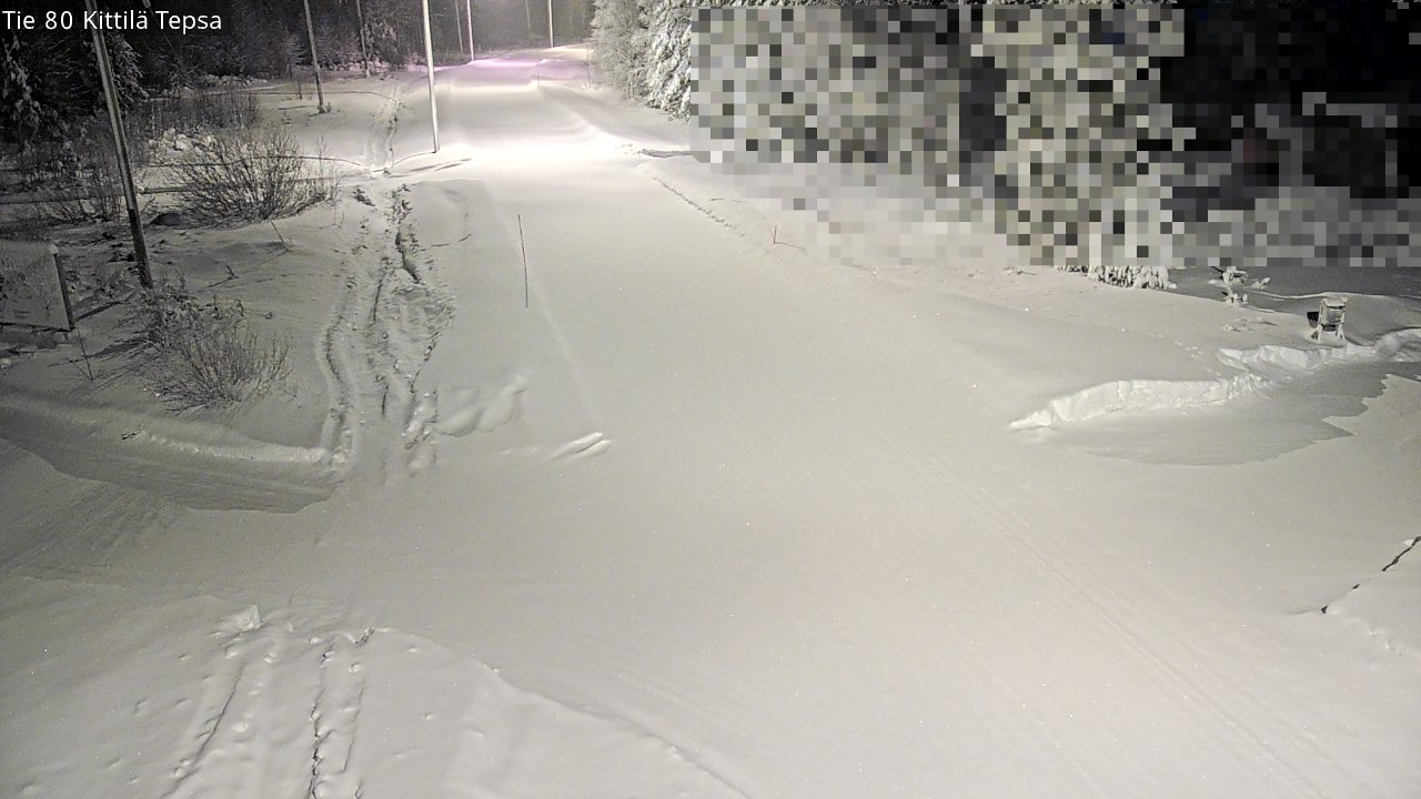 Kelikamerat Kuva Tie 80 Kittilä, Tepsa, Kittilä, Lappi
