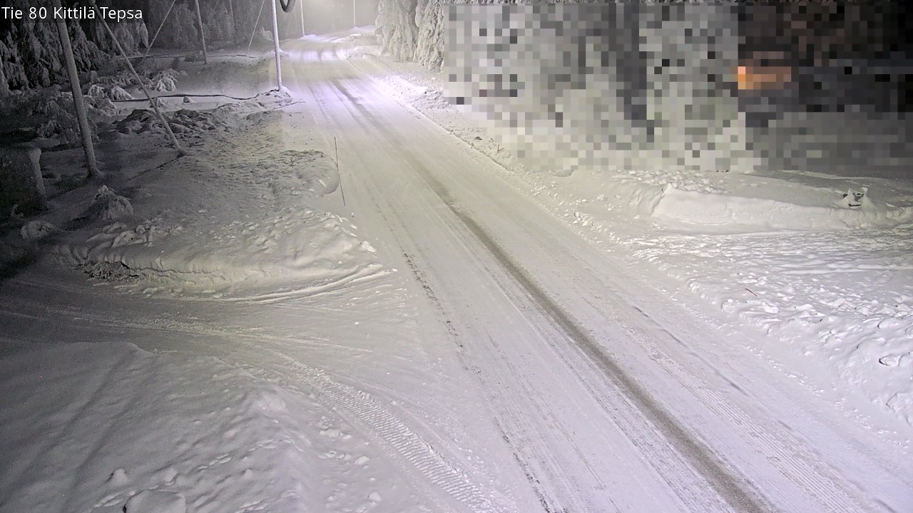 Kelikamerat Kuva Tie 80 Kittilä, Tepsa, Kittilä, Lappi