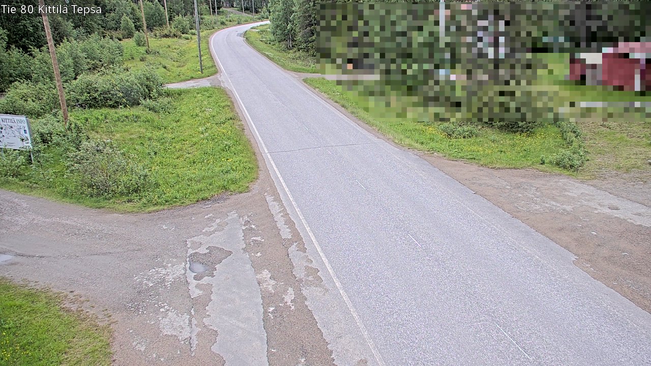 Kelikamerat Kuva Tie 80 Kittilä, Tepsa, Kittilä, Lappi