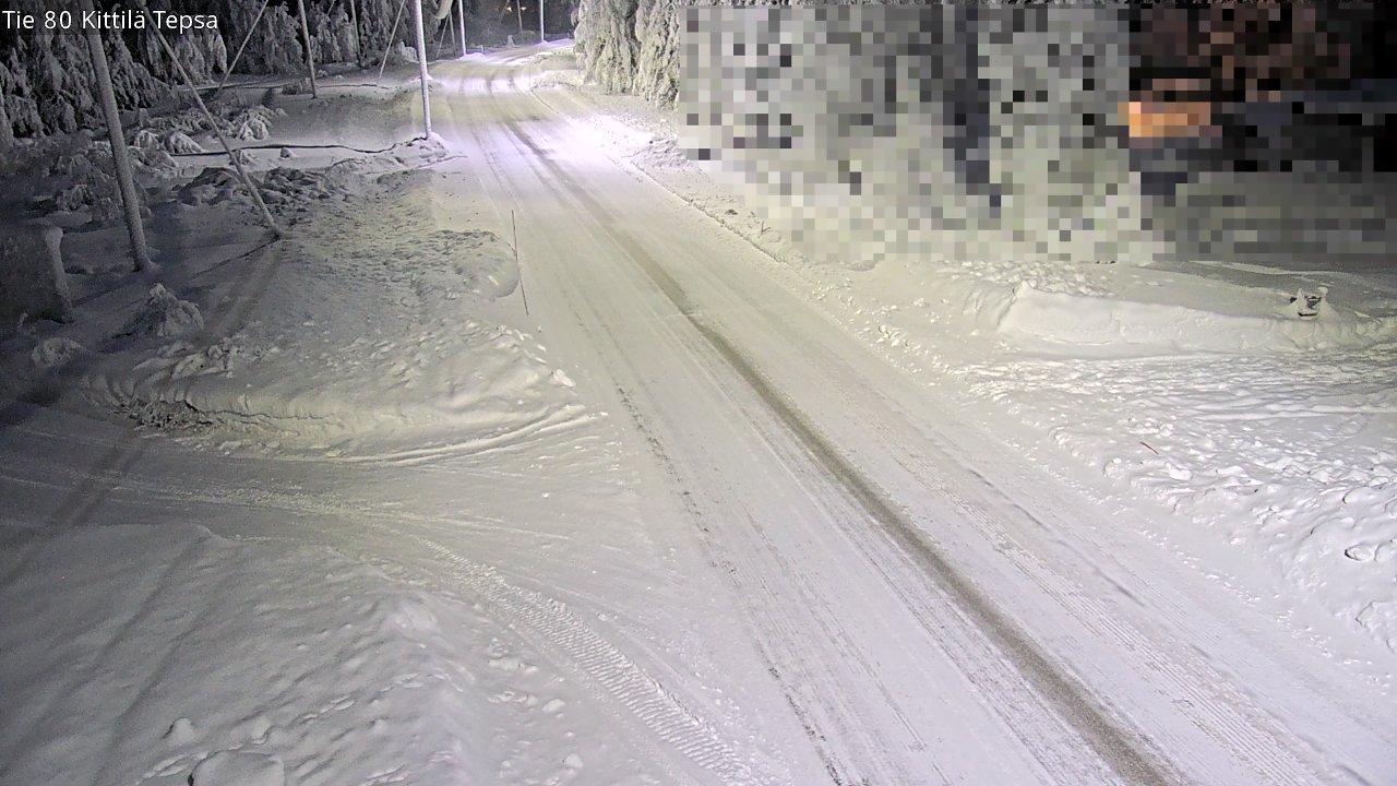 Kelikamerat Kuva Tie 80 Kittilä, Tepsa, Kittilä, Lappi