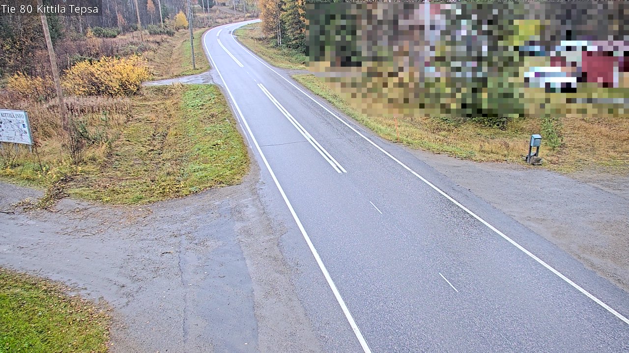 Kelikamerat Kuva Tie 80 Kittilä, Tepsa, Kittilä, Lappi