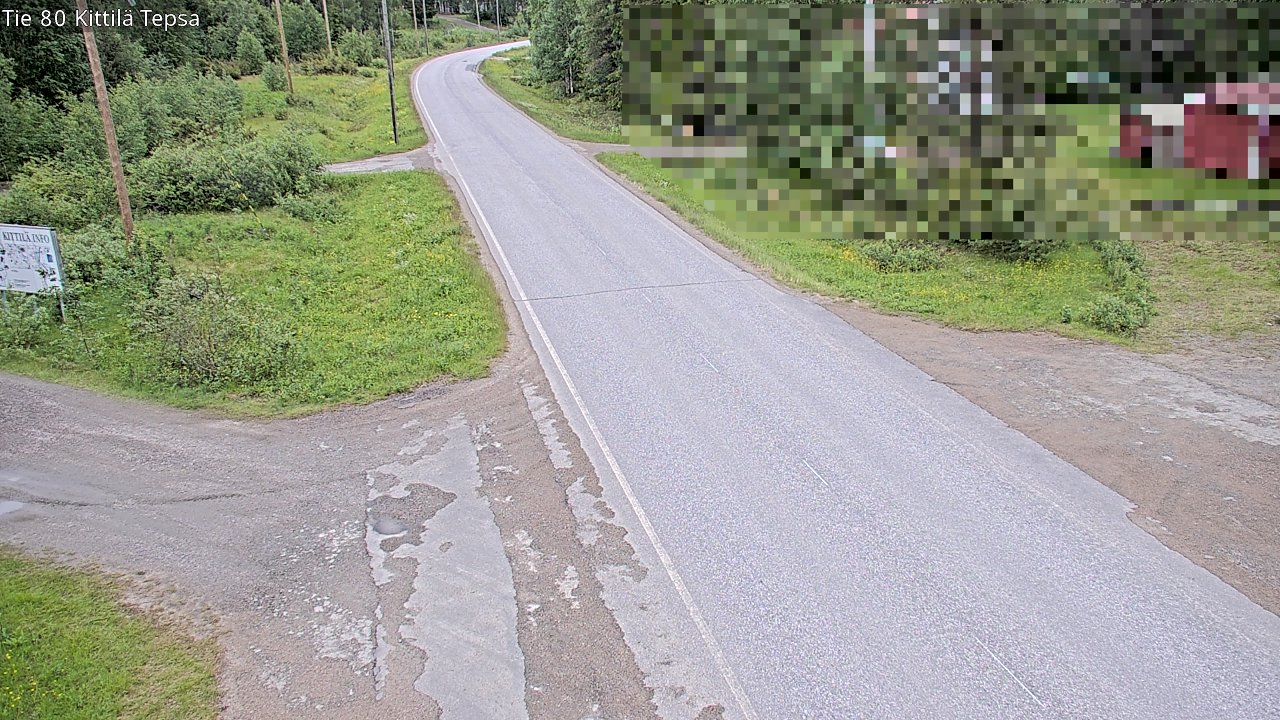 Kelikamerat Kuva Tie 80 Kittilä, Tepsa, Kittilä, Lappi