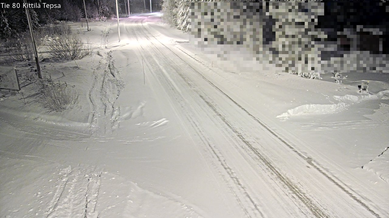 Kelikamerat Kuva Tie 80 Kittilä, Tepsa, Kittilä, Lappi