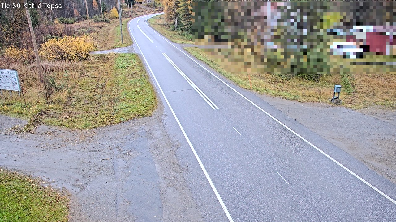 Kelikamerat Kuva Tie 80 Kittilä, Tepsa, Kittilä, Lappi