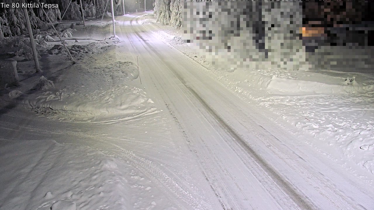 Kelikamerat Kuva Tie 80 Kittilä, Tepsa, Kittilä, Lappi