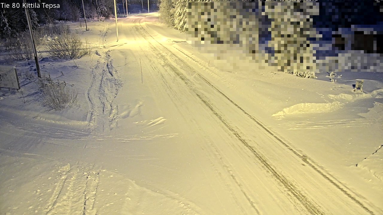 Kelikamerat Kuva Tie 80 Kittilä, Tepsa, Kittilä, Lappi