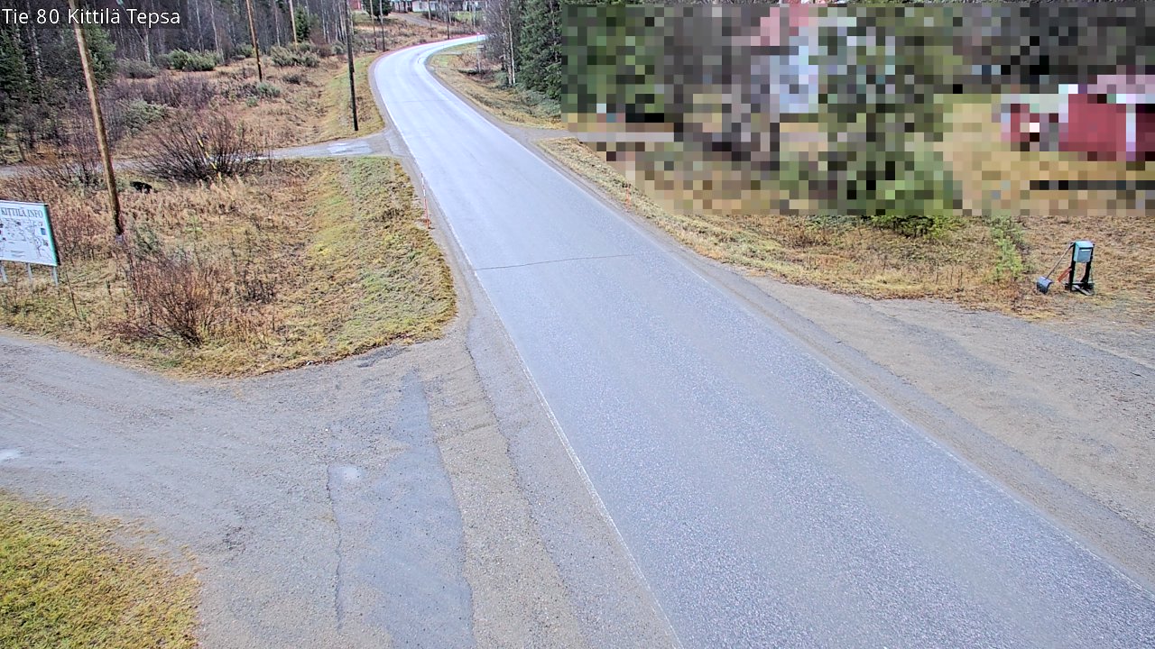 Kelikamerat Kuva Tie 80 Kittilä, Tepsa, Kittilä, Lappi
