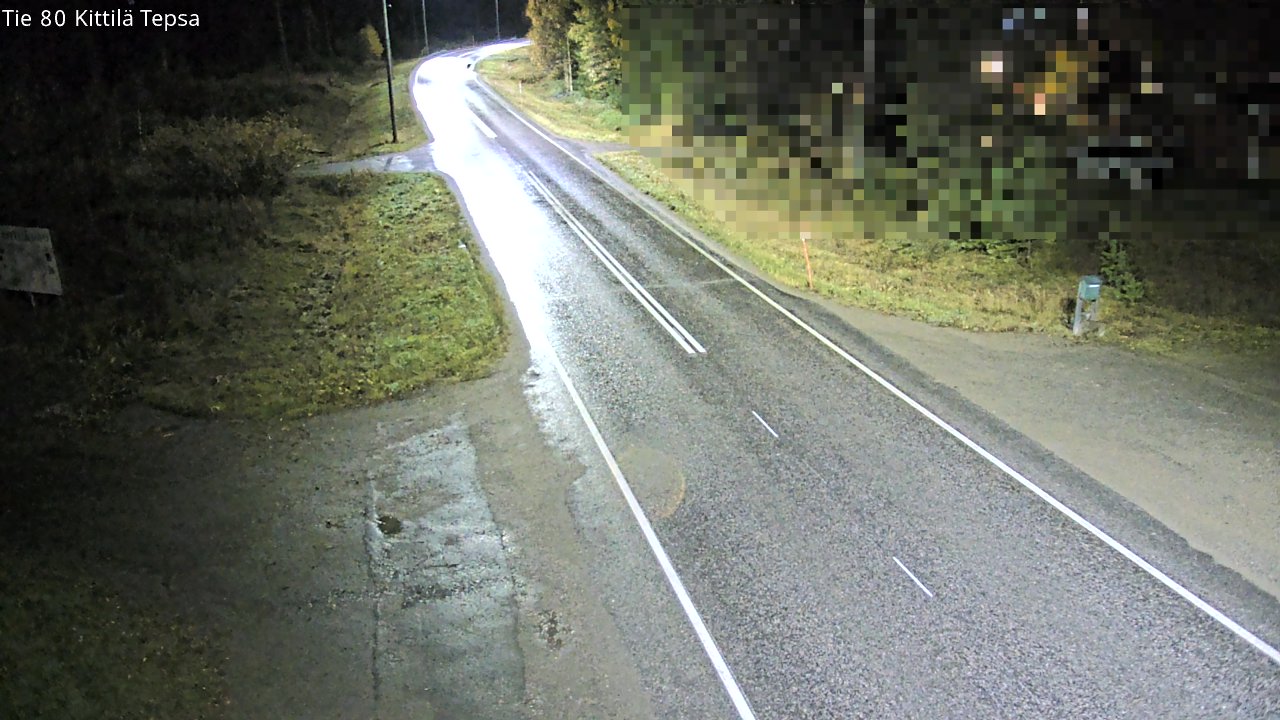 Kelikamerat Kuva Tie 80 Kittilä, Tepsa, Kittilä, Lappi