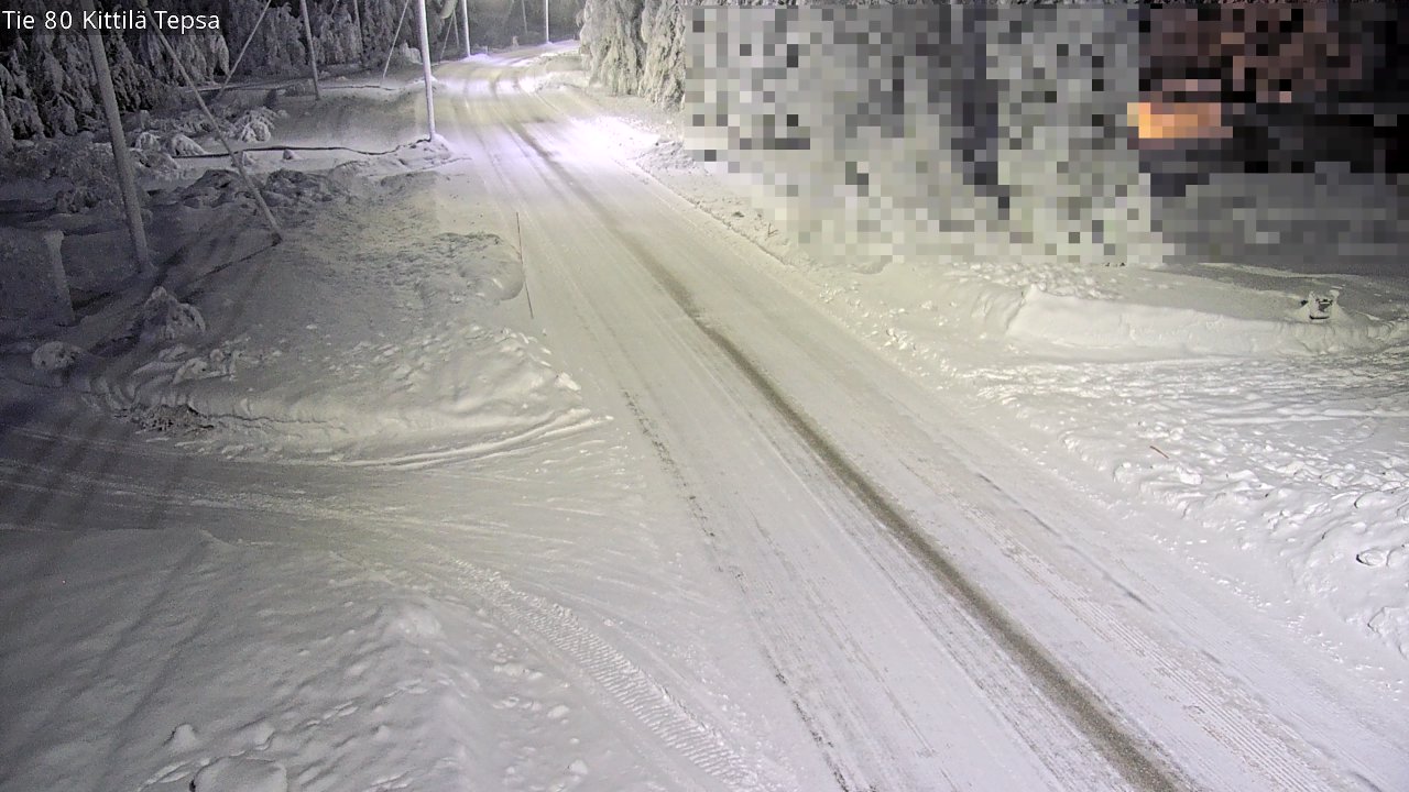 Kelikamerat Kuva Tie 80 Kittilä, Tepsa, Kittilä, Lappi