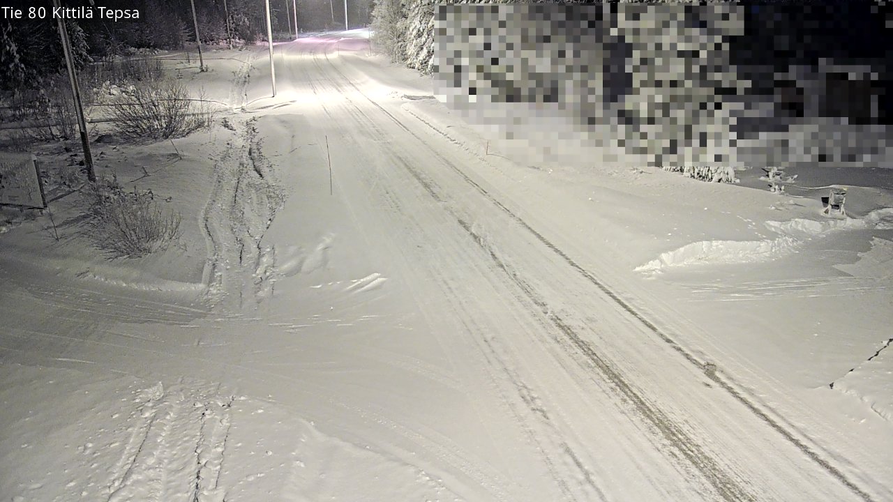 Kelikamerat Kuva Tie 80 Kittilä, Tepsa, Kittilä, Lappi